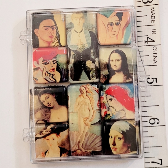 NWOT 10 Women in Art Mighty Magnets - Picture 6 of 11